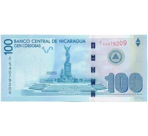 100 кордоб 2007 года Никарагуа «Столетие Кордобы» — Фото №1