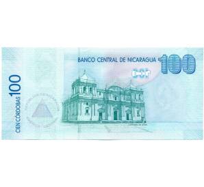 100 кордоб 2007 года Никарагуа — Фото №2