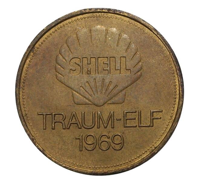 Жетон фирмы Shell «Футболисты сборной Германии 1969 года — Хорст Вольтер»