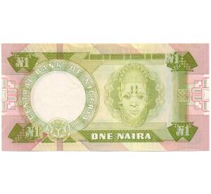 1 найра 1984 года Нигерия — Фото №2