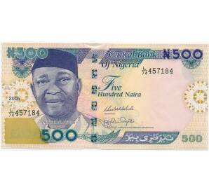 500 найра 2005 года Нигерия — Фото №1