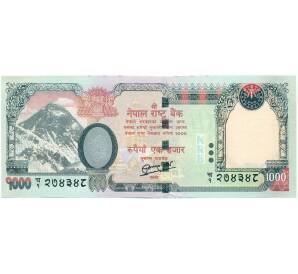 1000 рупий 2013 года Непал — Фото №1