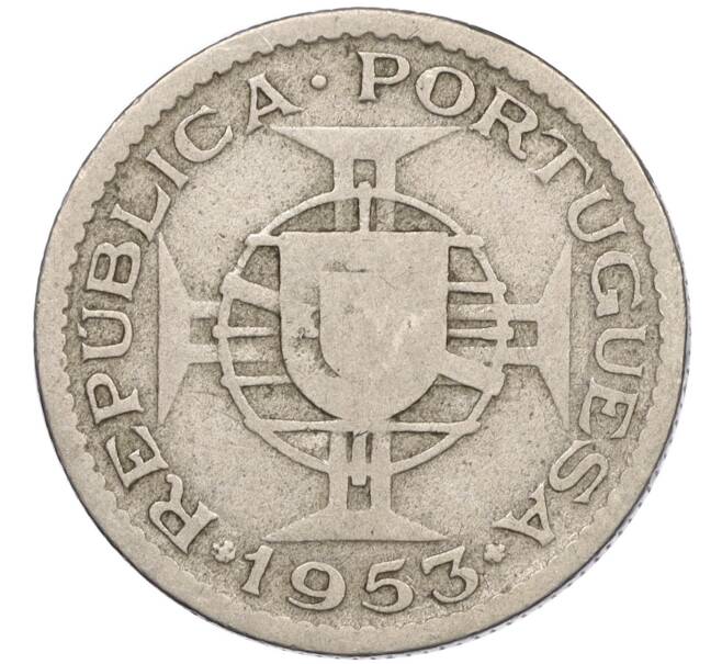 Монета 2 1/2 эскудо 1953 года Португальское Кабо-Верде (Артикул K11-116451)