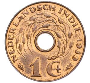 1 цент 1939 года Голландская Ост-Индия