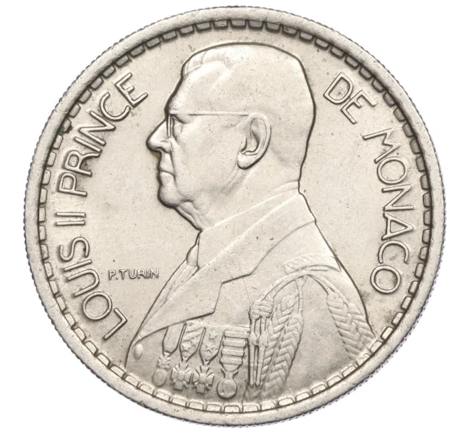 Монета 10 франков 1946 года Монако (Артикул K11-116501)