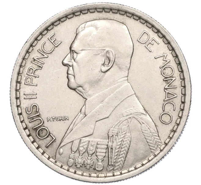 Монета 10 франков 1946 года Монако (Артикул K11-116502)