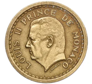 2 франка 1945 года Монако
