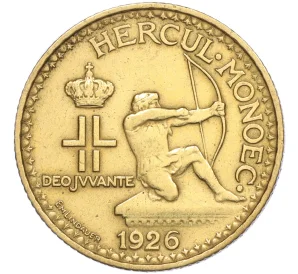 1 франк 1926 года Монако
