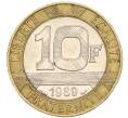 Монета 10 франков 1989 года Франция (Артикул K11-116656)