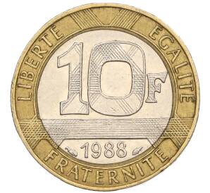 10 франков 1988 года Франция