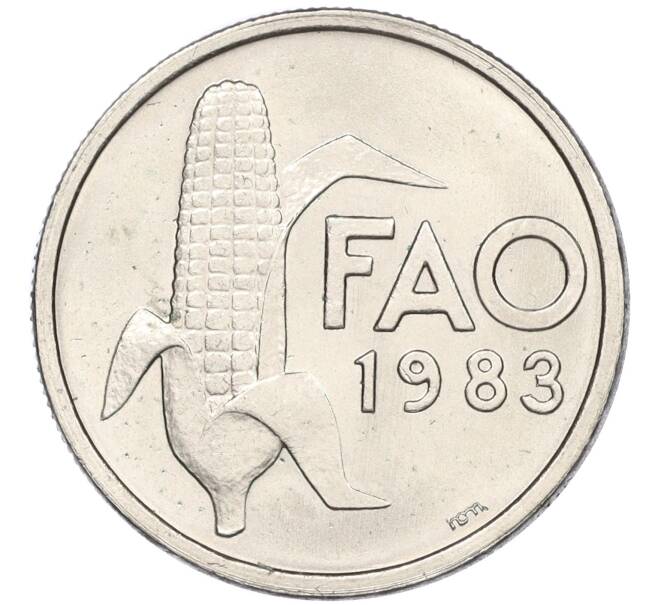 Монета 2 1/2 эскудо 1983 года Португалия «Продовольственная программа — ФАО» (Артикул K11-116717)