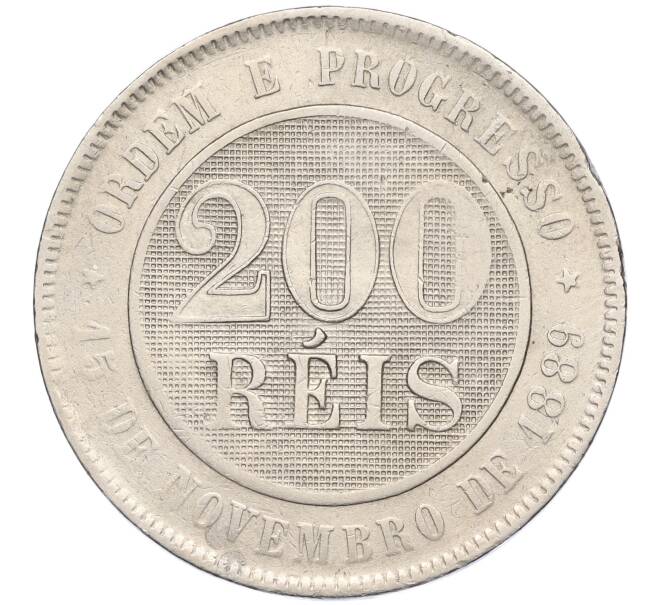 Монета 200 рейс 1900 года Бразилия (Артикул: K11-116829) — Фото №1
