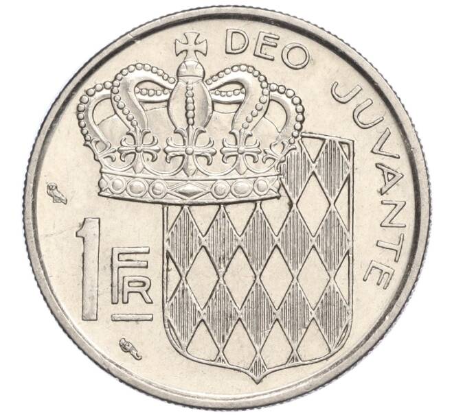 Монета 1 франк 1966 года Монако (Артикул K11-116775)