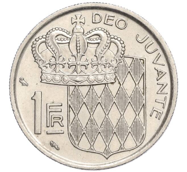 Монета 1 франк 1968 года Монако (Артикул K11-116776)