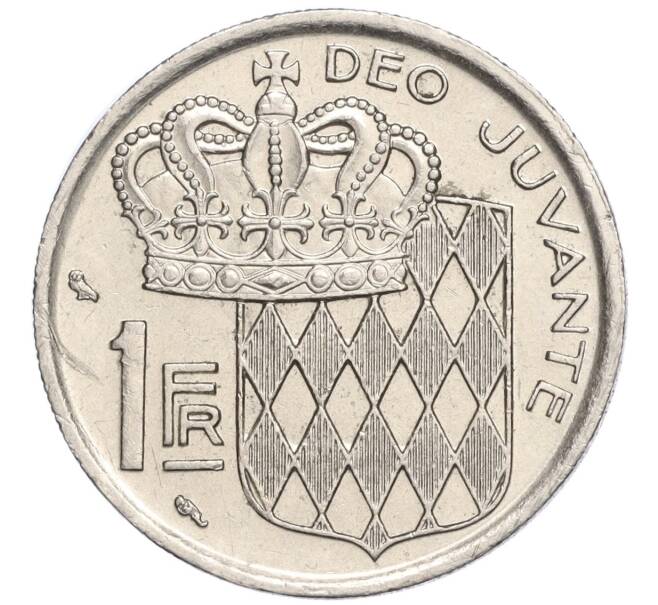 Монета 1 франк 1968 года Монако (Артикул K11-116777)