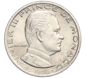 1 франк 1974 года Монако