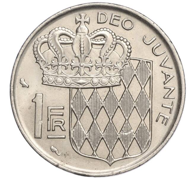 Монета 1 франк 1974 года Монако (Артикул K11-116779)
