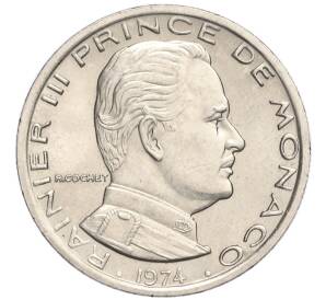 1 франк 1974 года Монако