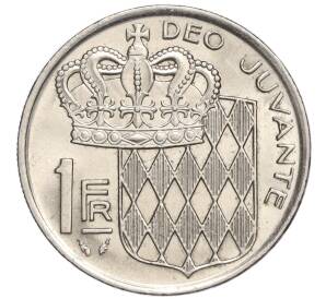 1 франк 1975 года Монако