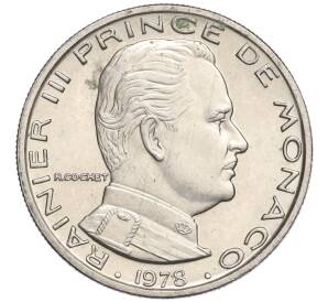 1 франк 1978 года Монако