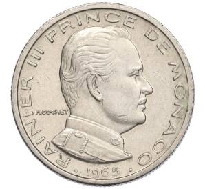 1/2 франка 1965 года Монако