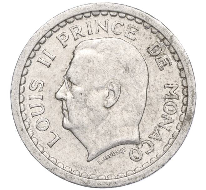 Монета 1 франк 1943 года Монако (Артикул K11-116983)