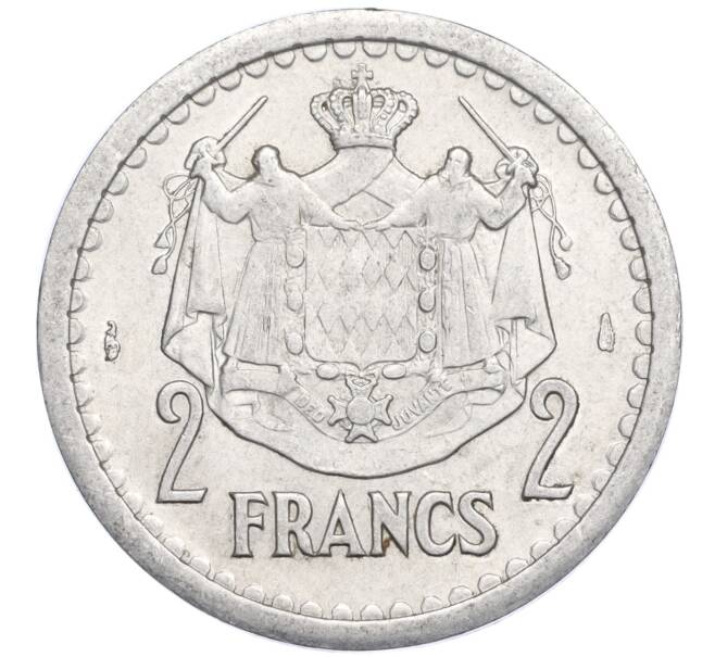 Монета 2 франка 1943 года Монако (Артикул K11-116990)