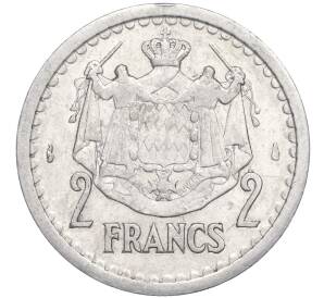 2 франка 1943 года Монако