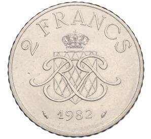2 франка 1982 года Монако