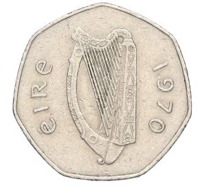 50 пенсов 1970 года Ирландия