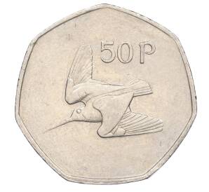 50 пенсов 1988 года Ирландия — Фото №1