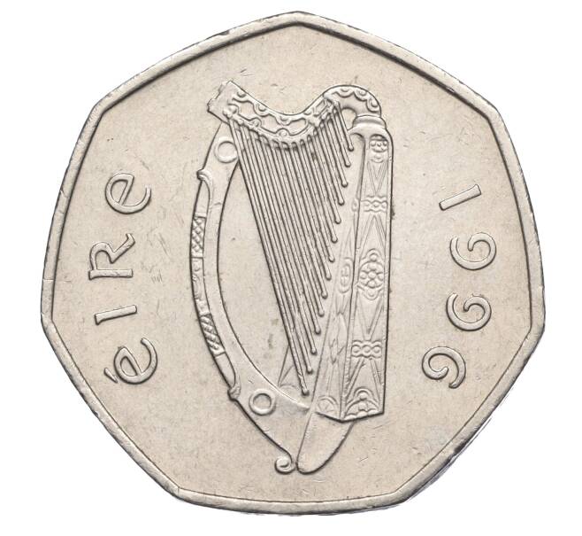 Монета 50 пенсов 1996 года Ирландия (Артикул K11-116916)