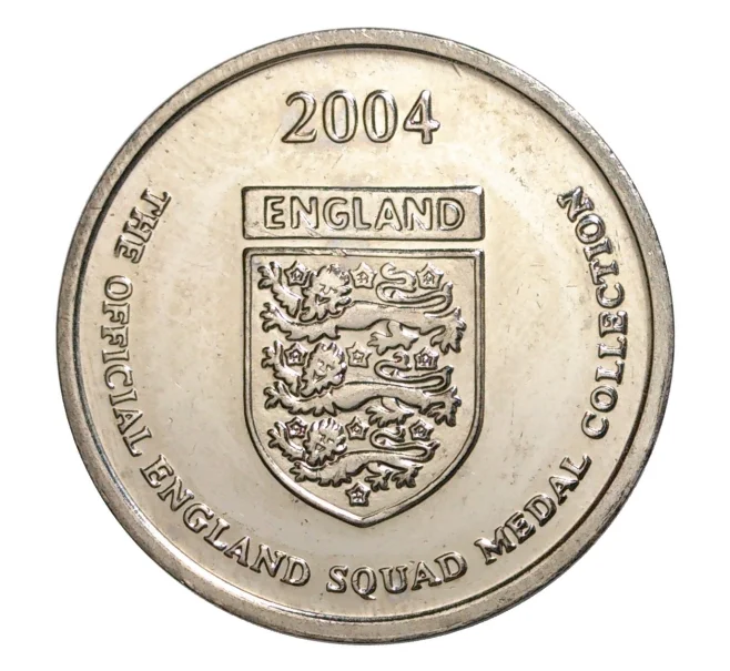Жетон «Сборная Англии по футболу 2004 — Нападающий Уэйн Руни» (Артикул H5-0161)