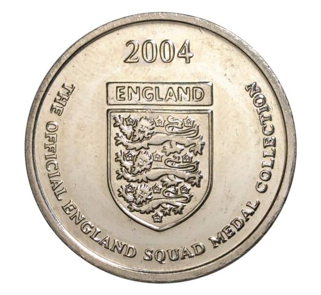 Жетон «Сборная Англии по футболу 2004 — Защитник Сол Кэмпбелл»