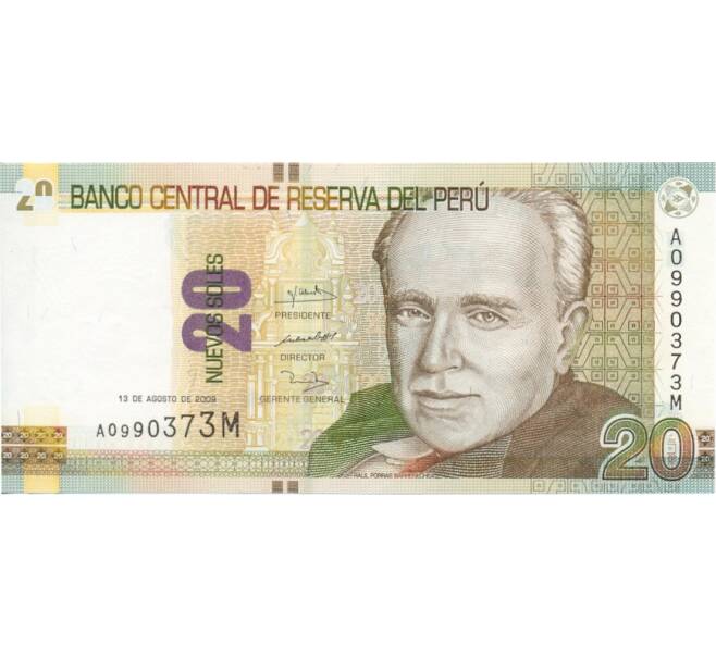 Банкнота 20 новых солей 2009 года Перу (Артикул K11-117019)