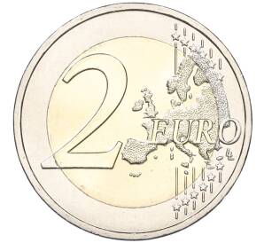 2 евро 2024 года Люксембург «175 лет со дня смерти Великого Герцога Люксембурга Виллема II» — Фото №2