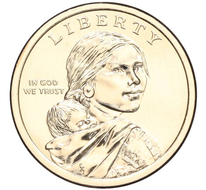 Монета 1 доллар 2024 года D США «Коренные Американцы — Закон о гражданстве индейцев» (Артикул: M2-71213) — Фото №2