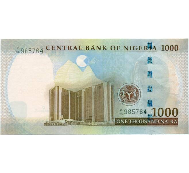 Банкнота 1000 найра 2011 года Нигерия (Артикул K11-117042)