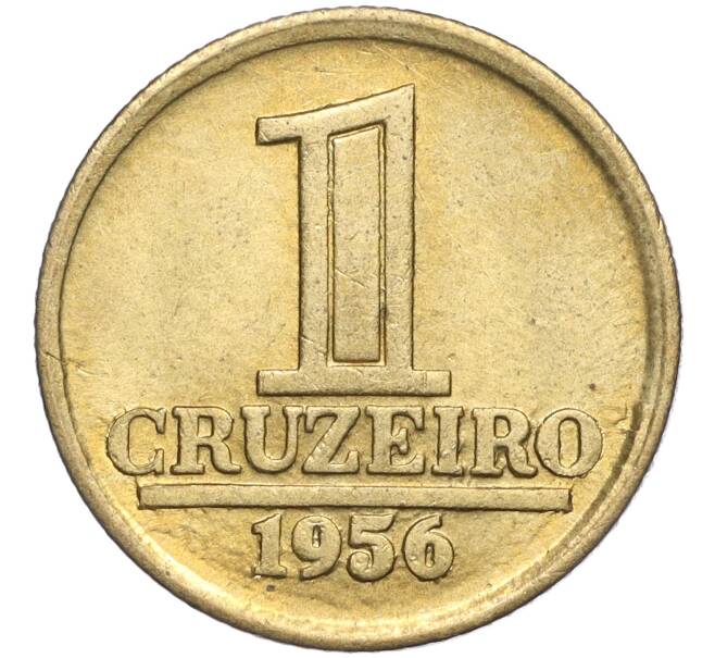 Монета 1 крузейро 1956 года Бразилия (Артикул K11-117094)