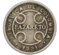Монета 2 сентаво 1921 года Колумбия (Лепрозорий) (Артикул K11-117117)