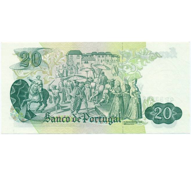 Банкнота 20 эскудо 1971 года Португалия (Артикул K11-117150)