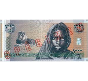 1000 шиллингов 2006 года Сомалиленд (ОБРАЗЕЦ)