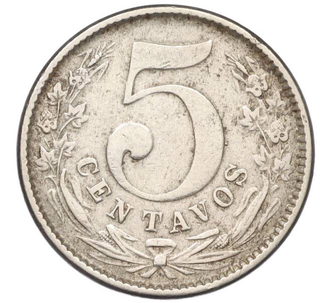 Монета 5 сентаво 1888 года Колумбия (Артикул K11-117266)