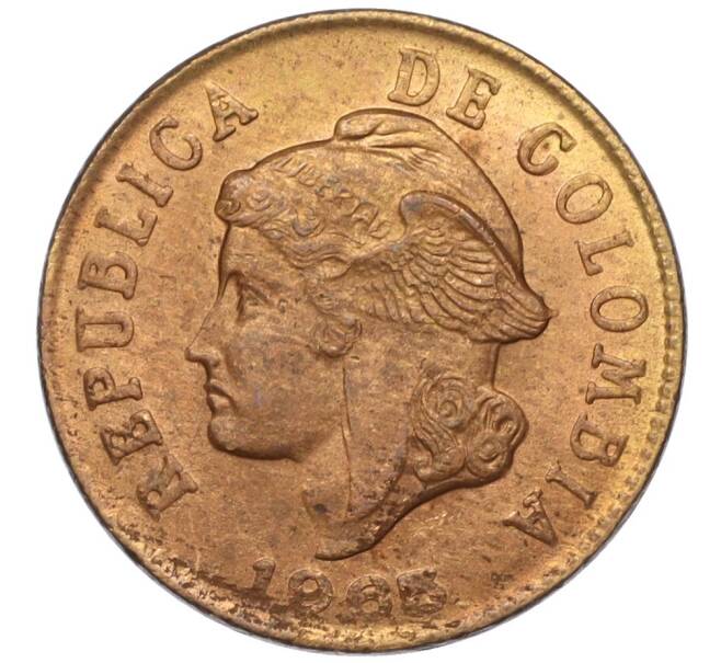 Монета 2 сентаво 1965 года Колумбия (Артикул K11-117286)