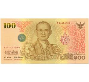 100 бат 2011 года Таиланд «7 Цикл Дня рождения Его Величества Короля Бхума»