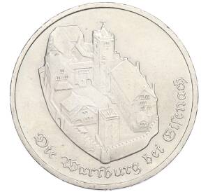 5 марок 1982 года Восточная Германия (ГДР) «Замок Вартбург»