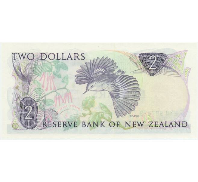 Банкнота 2 доллара 1989 года Новая Зеландия (Артикул: K11-117297) — Фото №2