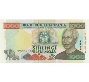 1000 шиллингов 2000 года Танзания