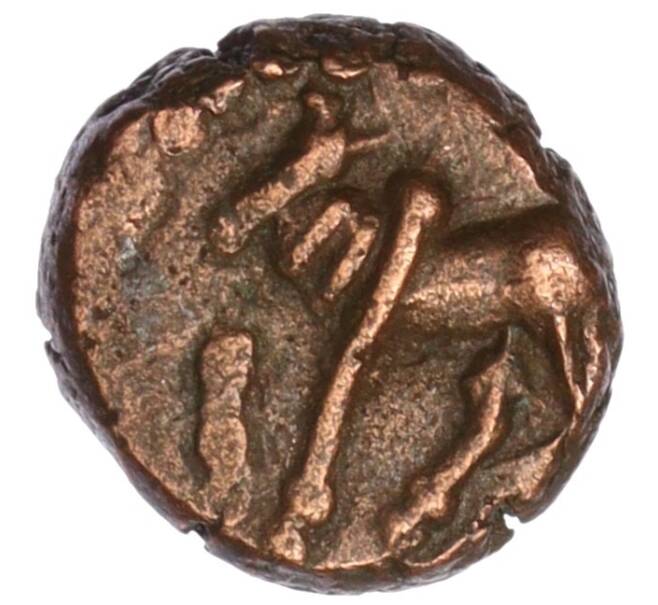 Монета Кэш середина XIII века Индия — провинция Аркот (Артикул M2-71370)