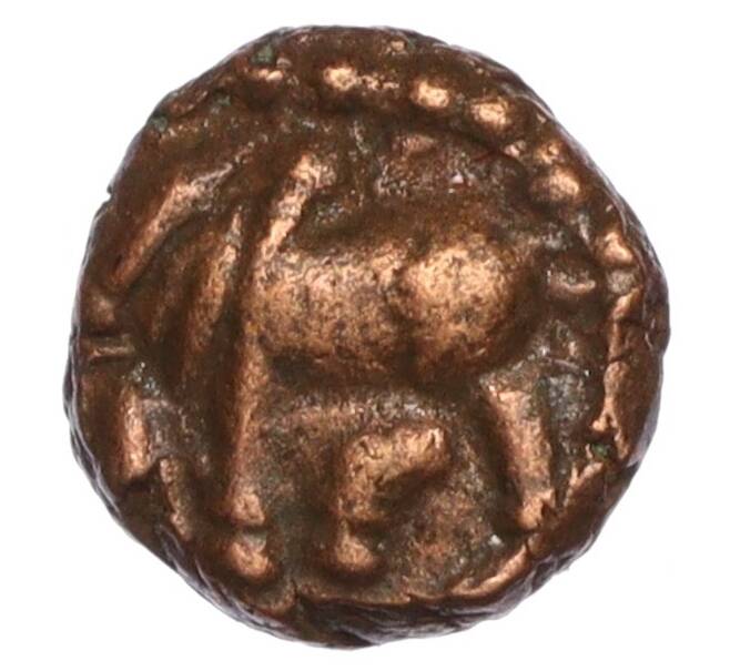 Монета Кэш середина XIII века Индия — провинция Аркот (Артикул M2-71371)